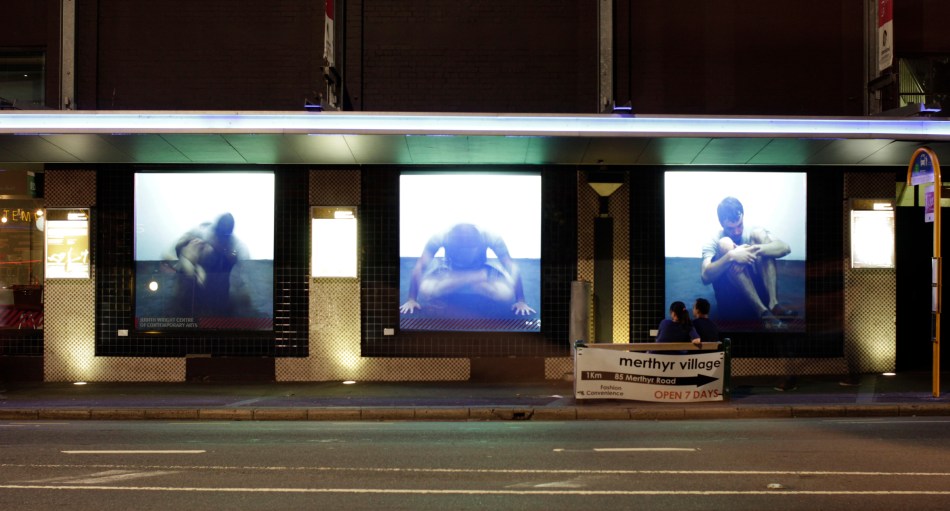 Self Seeming (Triptych) - 2012 - video-installation view