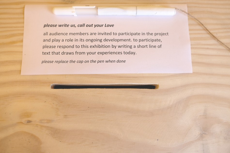 2018 Please Write Us (sign)